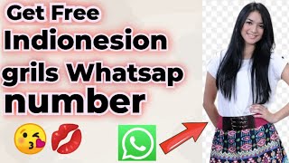 How To Get Indonesiaen Girls WhatsApp Number😍 | Get Free Grils WhatsApp Number 💯 Working Trick❤️2023 screenshot 3