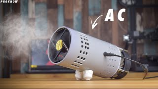 Making a Powerful AC from Peltier| Homemade AC for Summer