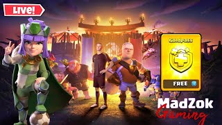 Clash Of Clans Live 🔴| #coc #live #cwl #haalandchallenge #clashofclans | MadZok gaming