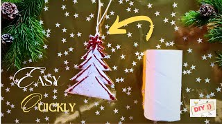 Christmas Tree 🎄 from 1 Roll of Toilet Paper || Christmas Decor || Recycling by DIY with Kate ;) 94 views 5 months ago 3 minutes, 57 seconds