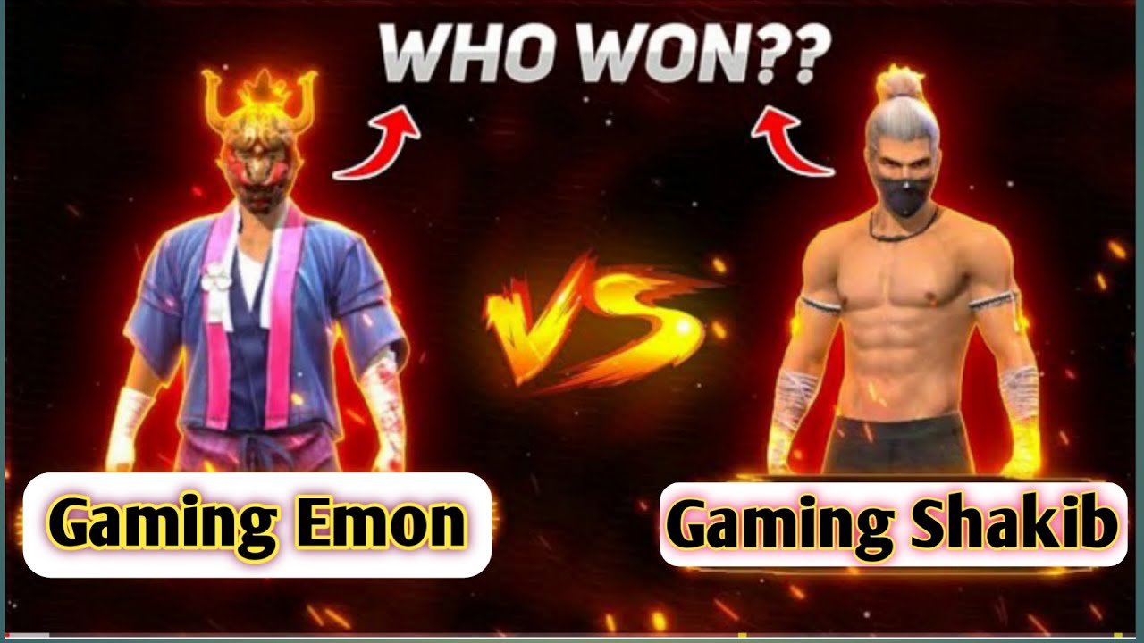 Gaming Emon VS Gaming Shakib // 1 VS 1 CUSTOM ROOM // WHO WON?? - YouTube