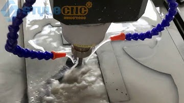 Finest CNC router for stone with automatic tool changer system