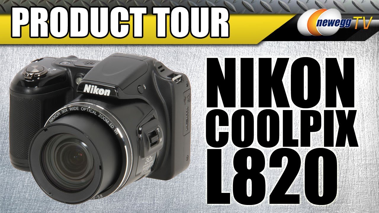 Nikon COOLPIX L820 Black 16 MP Digital Camera - Newegg.com