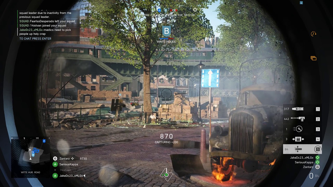 Battlefield V: Staghound destroying Panzer 4 with Autocannon