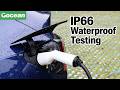 Gocean A8 Portable EV Charger Waterproof Test.