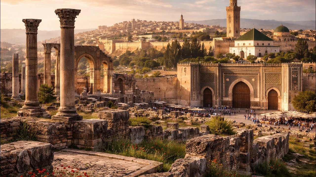 جولة في احياء مكناس 