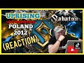 Sabaton - UPRISING Live From Woodstock POLAND 2012 (REACTION) SWEDISH METAL BAND