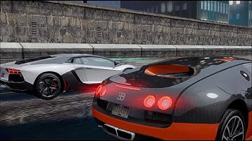 Need For Speed Most Wanted : Bugatti Veyron Vs Lamborghini Aventador