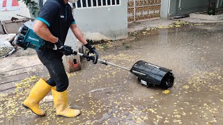 Makita Power Head with Power Sweep / ម៉ូទ័រក្បាលពហុមុខងារ DUX60 + SW400MP