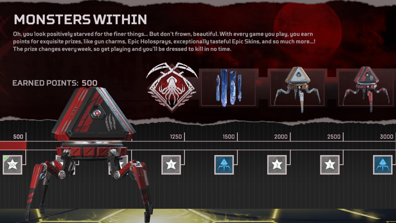 Earn FREE Monsters Within Apex Event Pack