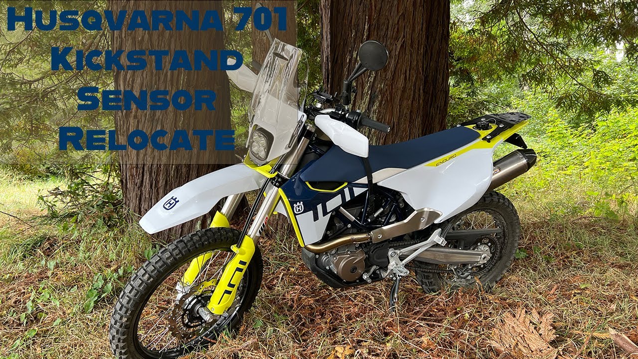 Husqvarna 701 Kickstand Sensor Relocate - YouTube