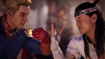 Mortal Kombat 1 - Homelander vs Liu Kang | All Intro/Interaction Dialogues