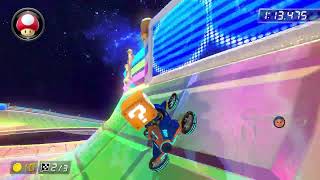 Wii Rainbow Road [150cc] - 2:33.819 - Pii (Mario Kart 8 Deluxe World Record)