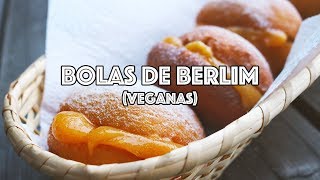 Bolas de berlim e donuts - receita vegana