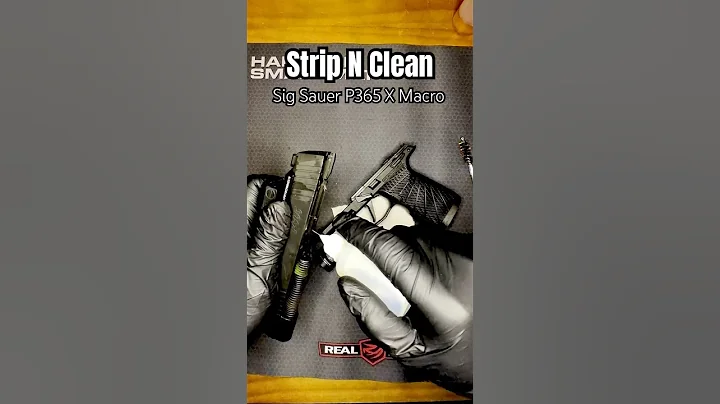 Sig Sauer P365 XMacro Strip & Clean #pistol #clean
