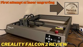 Creality Falcon 2 laser engraver review. Should I make Hartwick Performance MERCH? #CrealityFalcon2