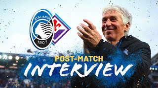 #SerieATIM MD29 rescheduling|Atalanta 2-3 Fiorentina| Gasperini: “It was a marvellous season” EN SUB