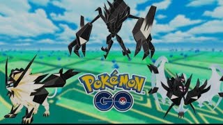 Necrozma And 5 ultrabeast pokemon raid invitation in Pokémon Go