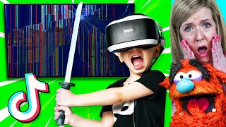 FUNNIEST VR Gaming FAILS (TIKTOK!)