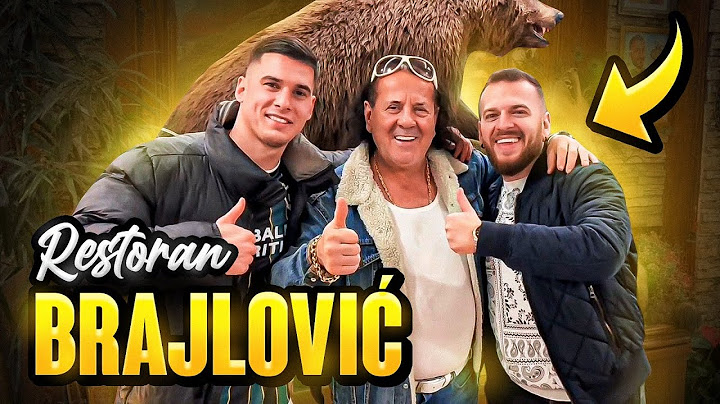 POSETIO SAM NAJBOLJI RESTORAN! *BRAJLOVIC*