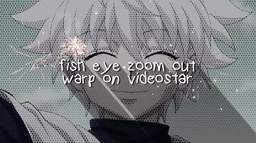fisheye zoom out warp on videostar ( ae like )