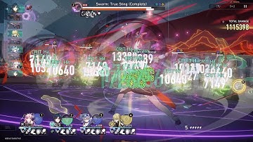 Swarm Disaster Difficulty V with E0 Blade, Fu Xuan | Abundance Path | Honkai Star Rail 1.3