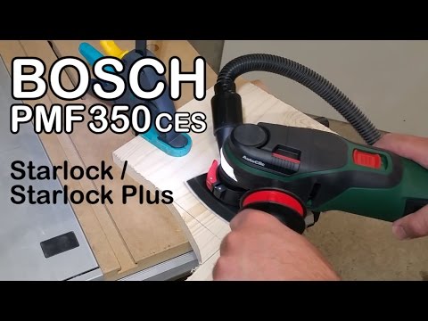 Bosch PMF 350 CES │ Outil multifonction 350W │ Starlock - Starlock Plus