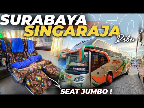 RUTE JARANG TER-EKSPOSE | Surabaya - Singaraja Naik Bus Menggala Chasis Yutong.