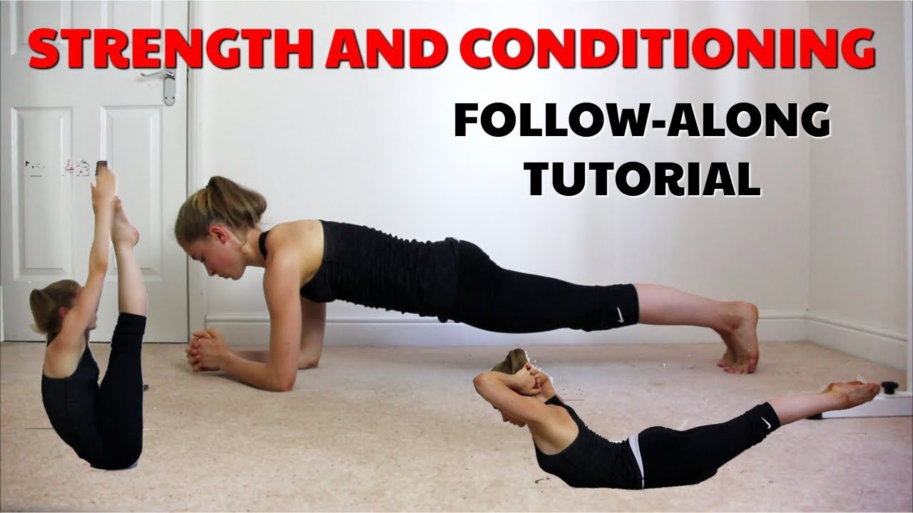FOLLOW-ALONG STRENGTH AND CONDITIONING TUTORIAL FOR DANCERS AND GYMANSTS