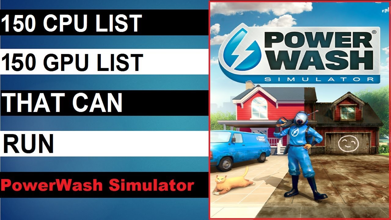 PowerWash Simulator System Requirements - Can I Run It