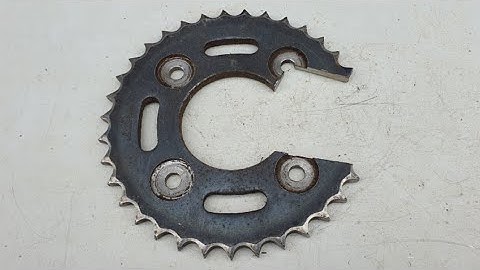 Công cụ tự làm từ nhông đĩa cũ. #soncatchannel