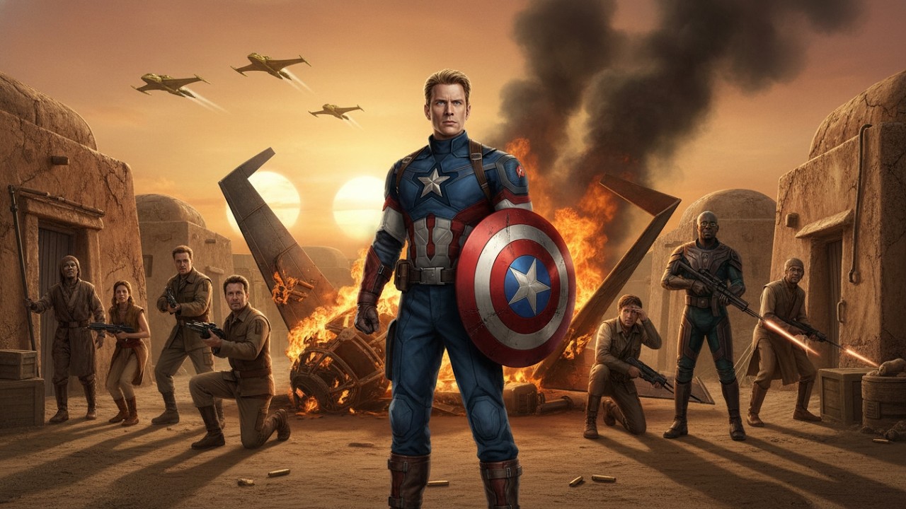 Captain America in Stargate Universe