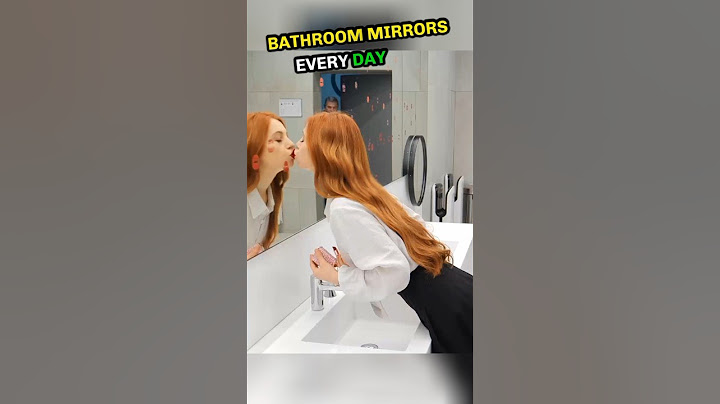 The Girls used to Kiss The Bathroom Mirrors😎🔥#shorts