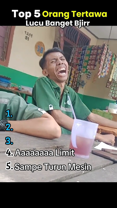 Top 5 Orang Tertawa 🤣 Lucu Banget Bjirr #lucu #ngakak