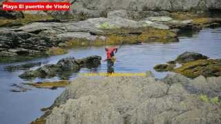 Playas Asturias: Playa El puertín de Viodo