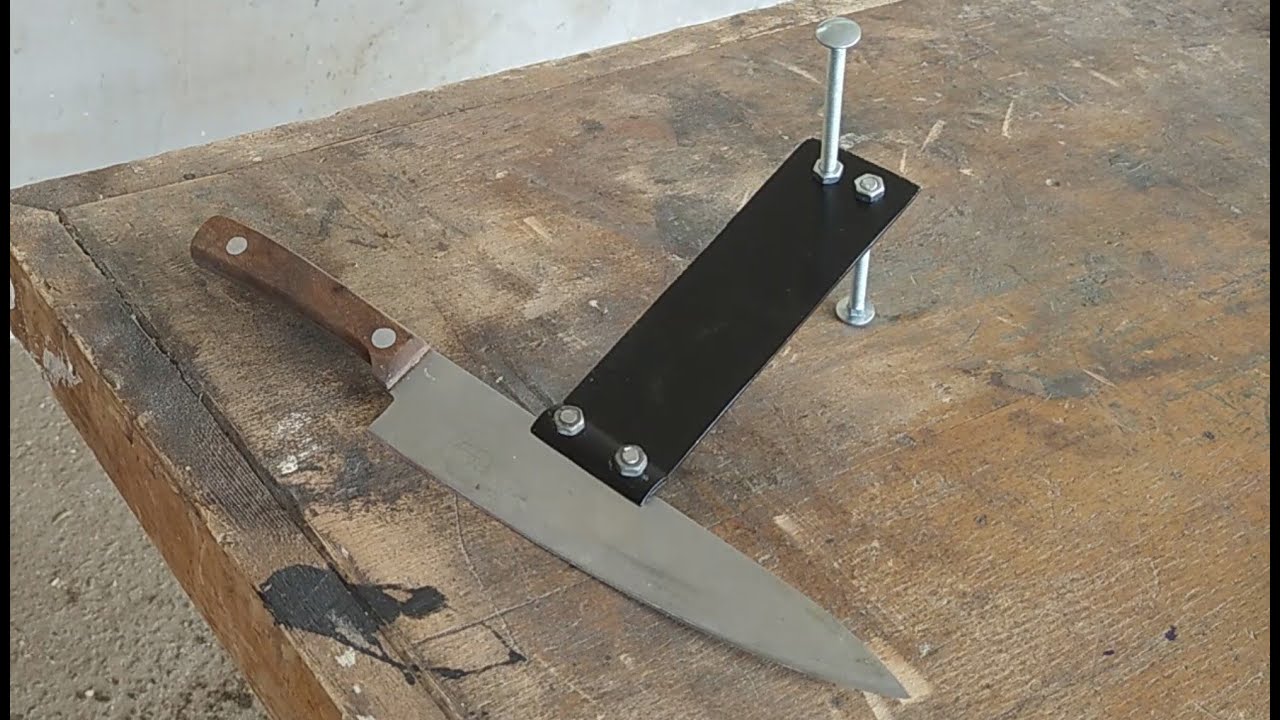 დანის პროფესიონალურ დონეზე გასალესად საჭირო მარტივი მოწყობილობა.