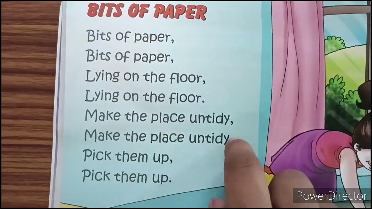Bits of paper rhymes for nursery, LKG & UKG. English rhymes. YouTube