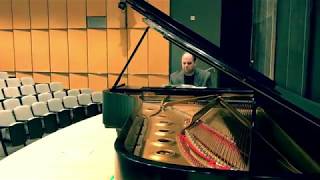 Chatty Pianist Emir Gamsizoglu In Rehearsal