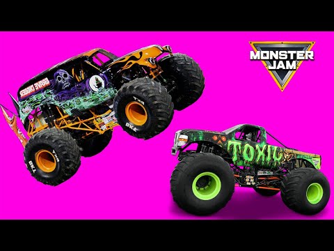 Monster Jam CRASHES | Grave Digger Monster Trucks - Coffin Dance Song (COVER) part 9