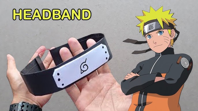 DIY Naruto Bandanas. 