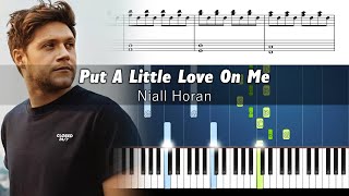 Niall Horan - Put a Little Love on Me - Accurate Piano Tutorial with Sheet Music Resimi