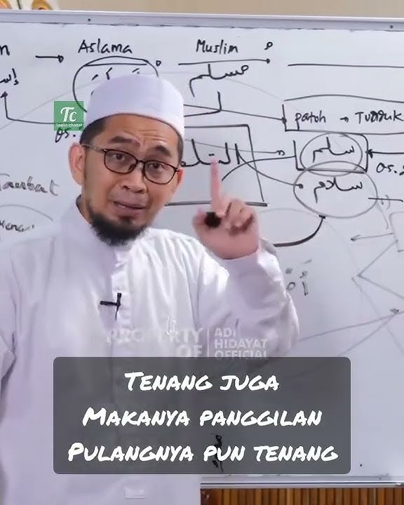 Salam Dalam islam⁉️ ust. adi hidayat. uah. ceramah. @AdiHidayatOfficiaI
