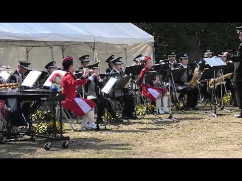 香川県警察音楽隊 東京ブギウギ「キックオフイベント」