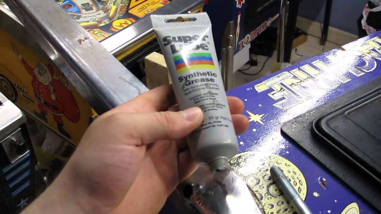 Pinball Machine Tip #1 - Telfon lube on bolt threads - YouTube