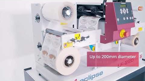 Eclipse Label Finishing Machines
