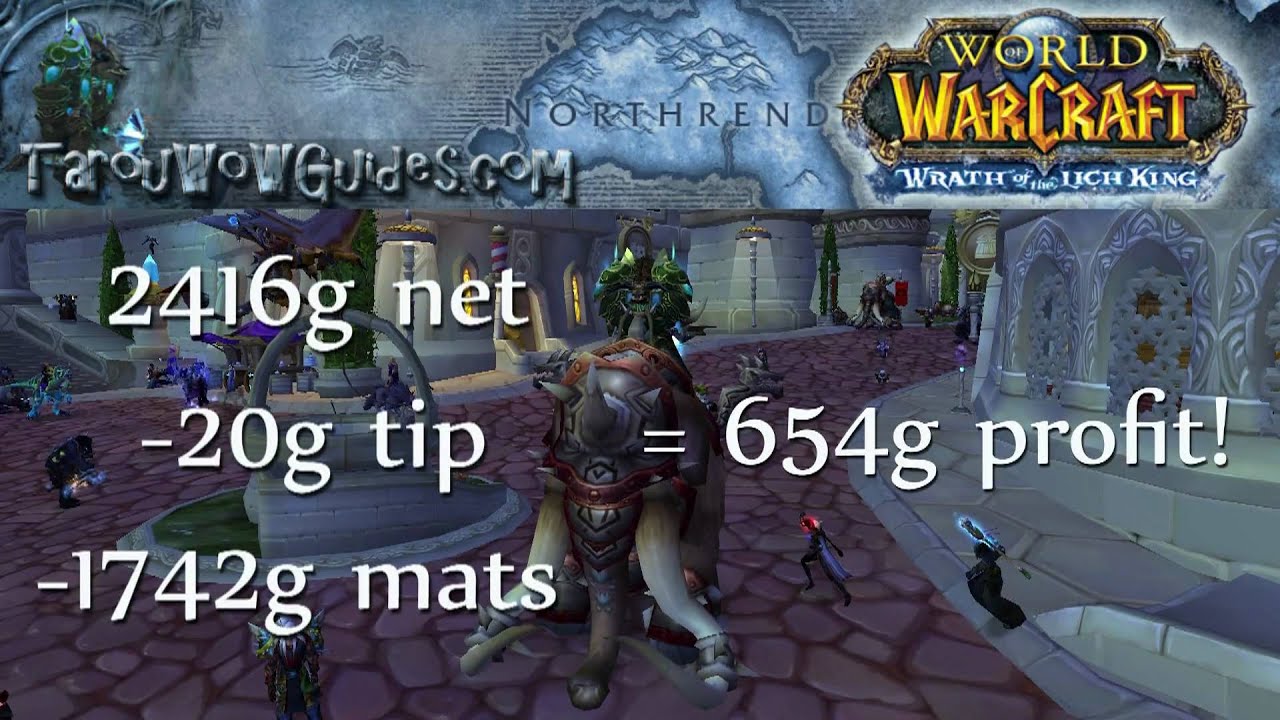 How to Make Gold Easily with Jewelcrafting Part 1 in World of Warcraft