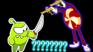 Om Nom & Candy Man  Boo & Scream  Sound Variations in 34 Seconds