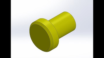 SolidWorks Basic Tools | Alignment Pin Solidworks tutorial