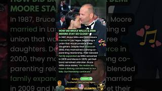 How Did Bruce Willis & Demi Moore Stay So Close?