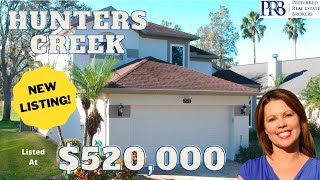 HUNTERS CREEK, NEW LISTING! Gated Community | Pool Home | Pond | Golf Course View